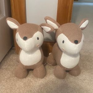 Lolli Living Baby Nursery Decor DEER FAWN Bookends